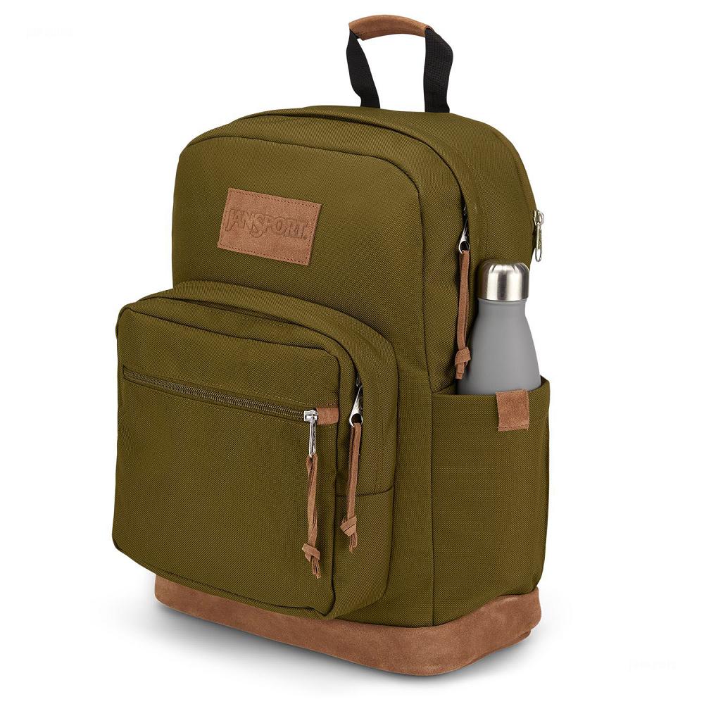 Sac à Dos Scolaire JanSport Right Pack Premium Vert Olive | JLT-72928209